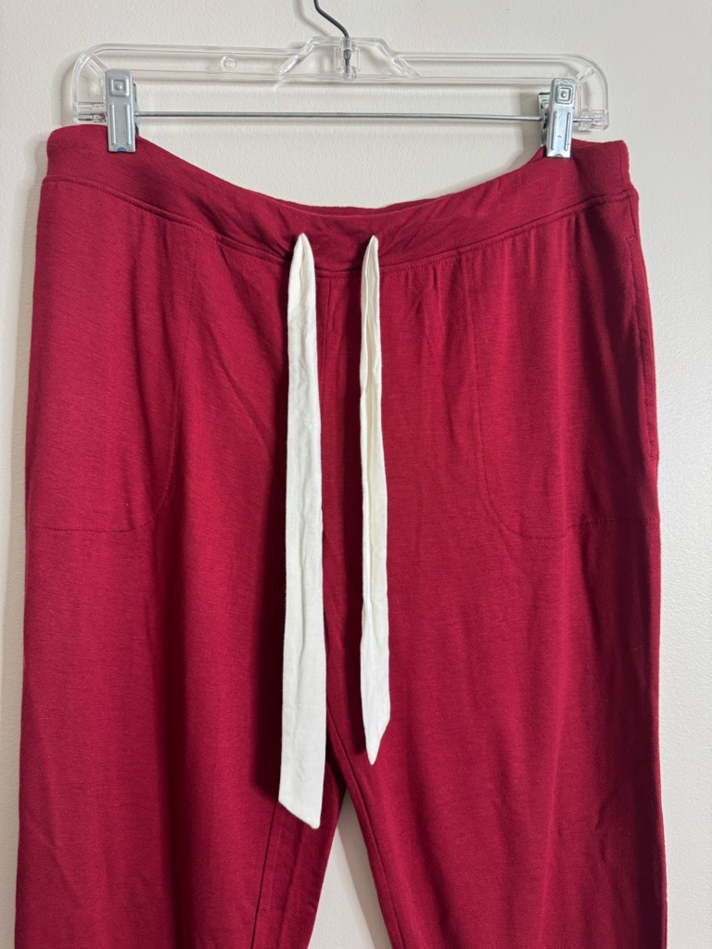 NWT Soma Sunday Banded Ankle Pajama Pant Red Flirt Medium M - Picture 3 of 9